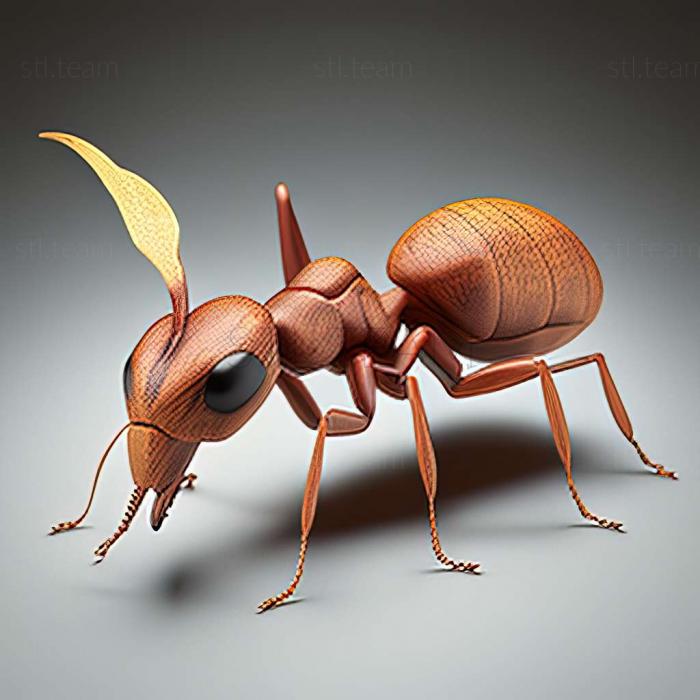 3D модель Pseudomyrmex elongatus (STL)